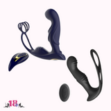 Vibrador Plug Anal Masculino