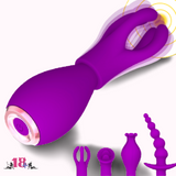 Vibrador Estimulador - com 4 Cabeça