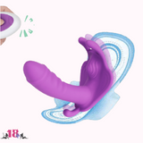 3 em 1 - Vibrador Calcinha Borboleta com Controle