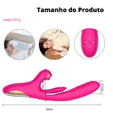 3 em 1 - Vibrador Telescópico