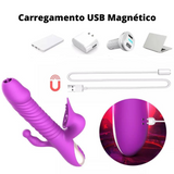 3 em 1 - Vibrador Telescópico