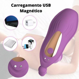 3 em 1 - Vibrador Calcinha Beija Flor