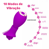 Vibrador Estimulador - com 4 Cabeça