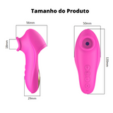 Vibrador Sucção - Forma de apoio dos dedos