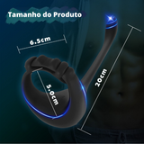 Vibrador Plug Anal Masculino