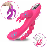 3 em 1- Vibrador Cabeça de Coelho