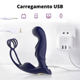 Vibrador Plug Anal Masculino