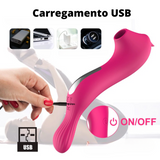 Vibrador Sucção -  Cavalo Marinho