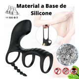 Vibrador para Casal - Sucção e Plug anal