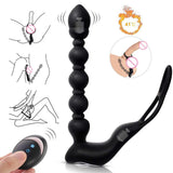 Vibrador Plug Anal Masculino