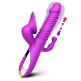 3 em 1 - Vibrador Telescópico - 18+sexyshop