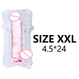 Pênis Silicone - Geleia Soft - 18+sexyshop