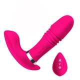 2 em 1 - Vibrador Telescópico Calcinha Sobe e Desce - 18+sexyshop