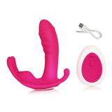 3 em 1 - Vibrador Calcinha Borboleta com Controle - 18+sexyshop