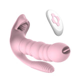 3 em 1 - Vibrador Calcinha Chocalho - 18+sexyshop