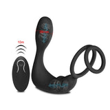 Vibrador Plug Anal Masculino