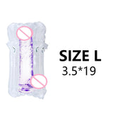 Pênis Silicone - Geleia Soft - 18+sexyshop