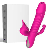 3 em 1 - Vibrador Telescópico - 18+sexyshop