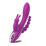 3 em 1- Vibrador Cabeça de Coelho - 18+sexyshop