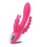 3 em 1- Vibrador Cabeça de Coelho - 18+sexyshop