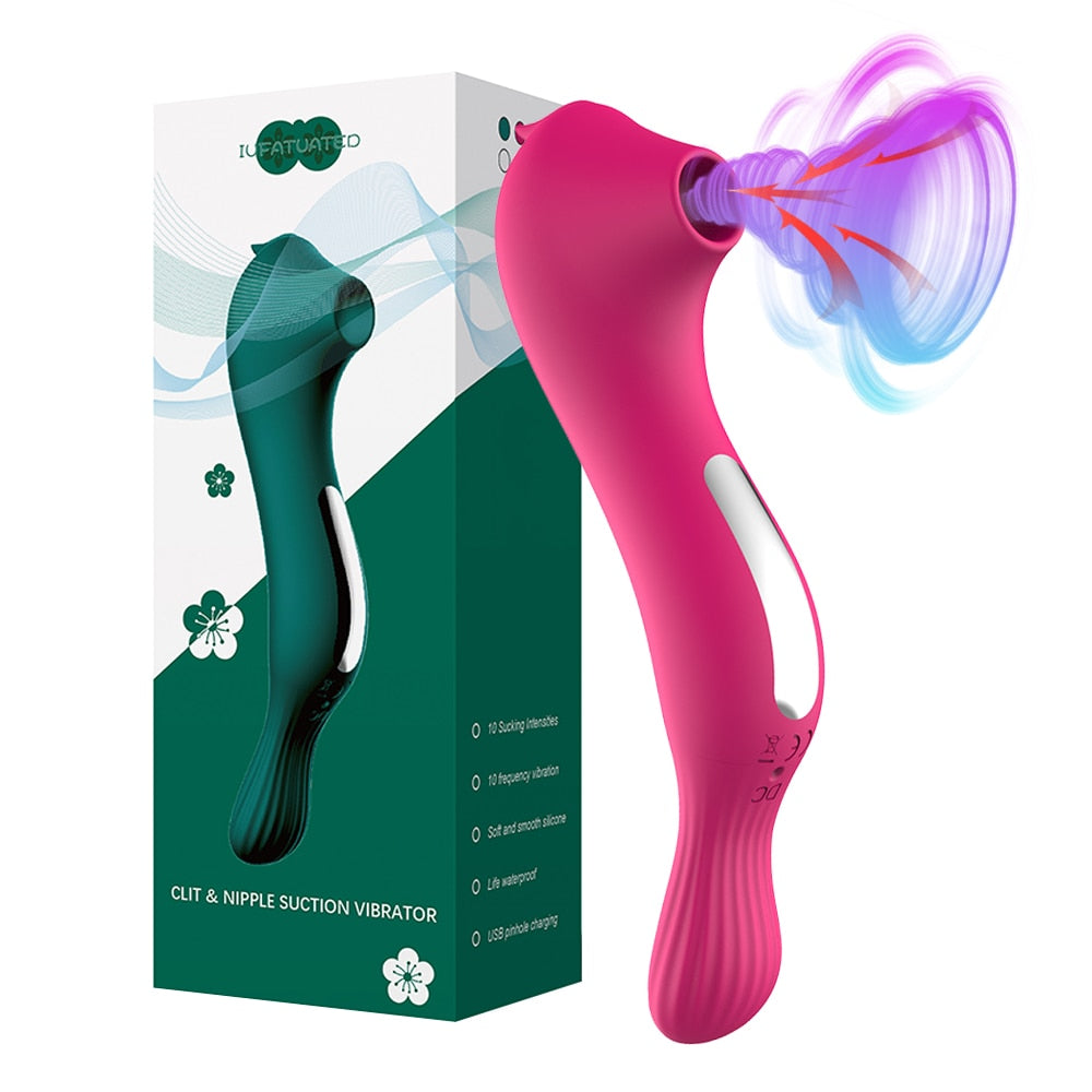 Vibrador Sucção - Cavalo Marinho – 18+sexyshop