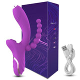 3 em 1 - Vibrador Max - 18+sexyshop