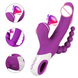 3 em 1 - Vibrador Grape - 18+sexyshop