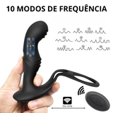 Vibrador Plug Anal Masculino