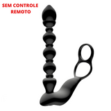 Vibrador Plug Anal Masculino