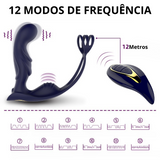 Vibrador Plug Anal Masculino