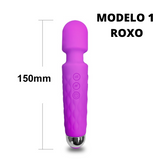 Vibrador Varinha Mágica - 20 Modos de Vibração