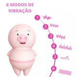 Vibrador Língua - Porquinho