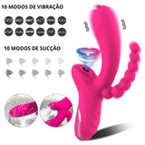 3 em 1 - Vibrador Max - 18+sexyshop