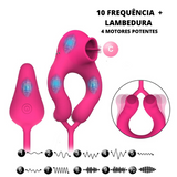 Vibrador para Casal - 3 em 1