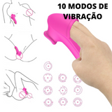 Vibrador Sucção - Forma de apoio dos dedos