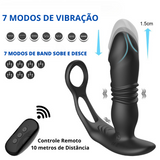 Vibrador Plug Anal Masculino