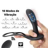 Vibrador Plug Anal Masculino