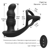 Vibrador Plug Anal Masculino