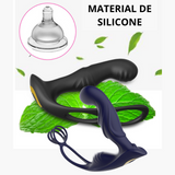 Vibrador Plug Anal Masculino